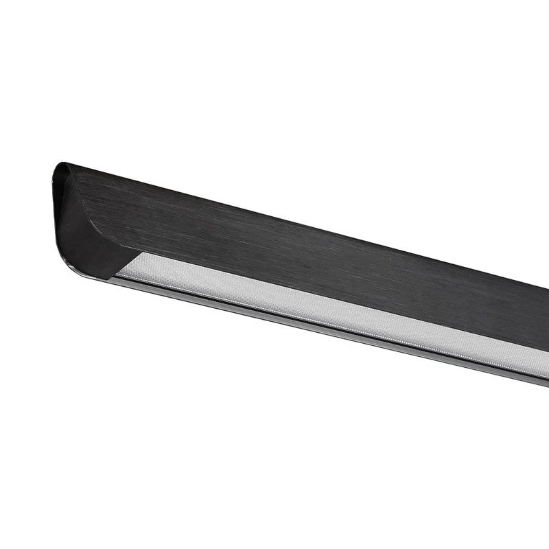 Suspension Linéaire LED 36W CCT Diffusion Large 100° Noir 120cm
