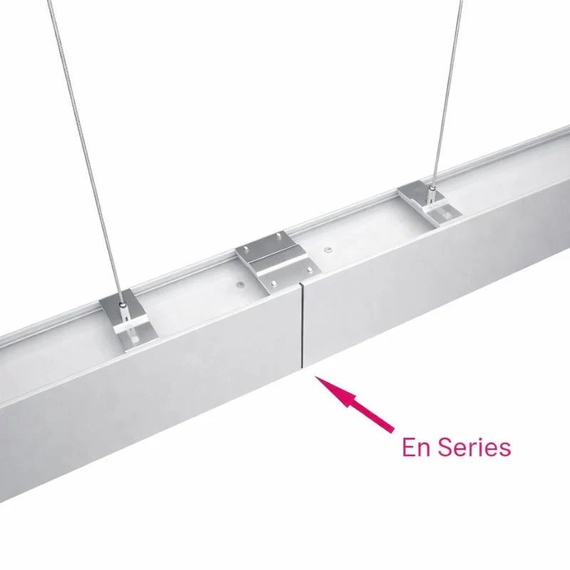 Suspension Linéaire LED 150cm 48W Interconnectable BLANC - Garantie 5 ans