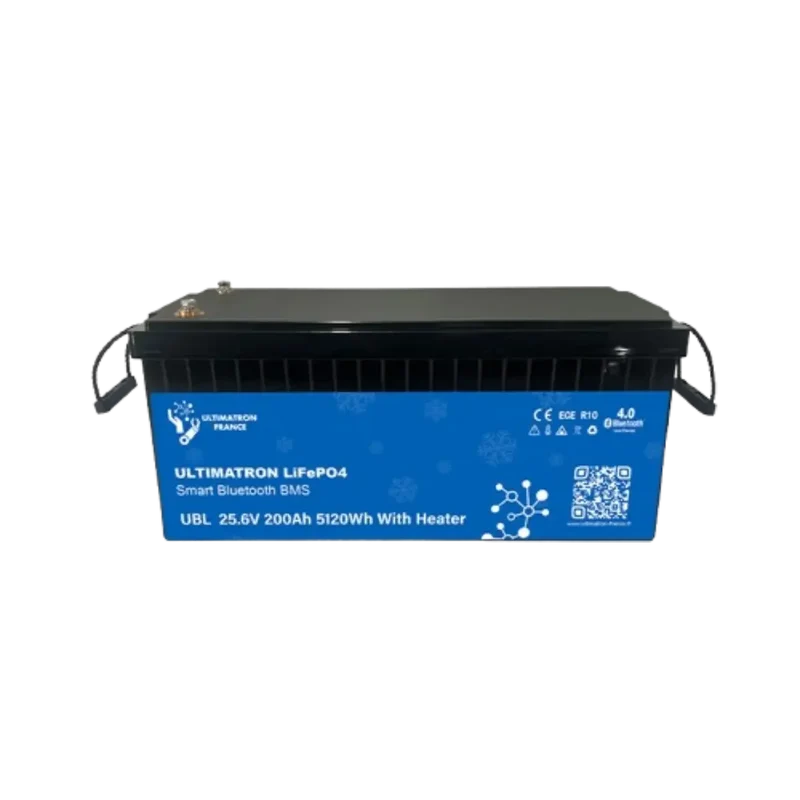 Batterie connectée Lithium LiFePO4 24V 200Ah avec chauffage, série UBL