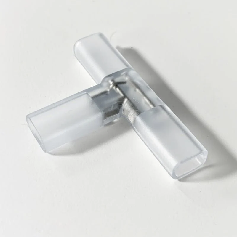 Connecteur en T avec Picots pour Ruban LED 10mm