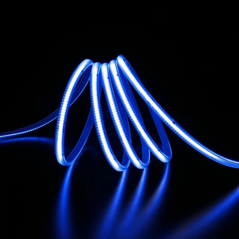Ruban LED COB 50M AC 296 LED/m 220V 10W/m IP65 - Bleu