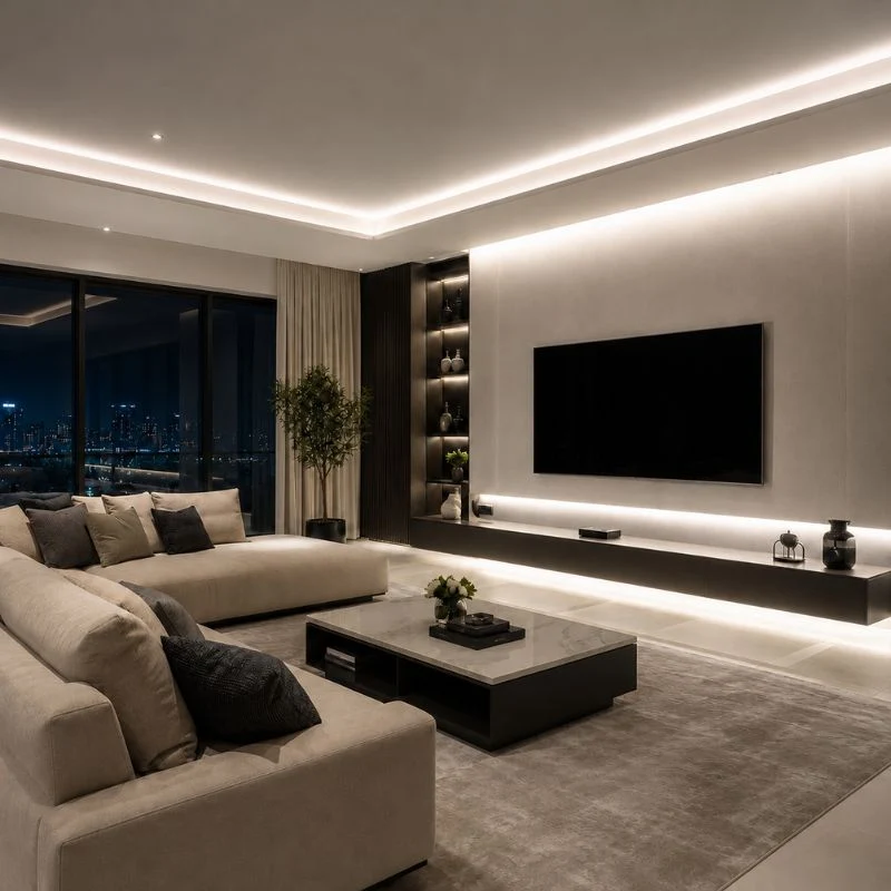 Ruban LED COB AC 296 LED/m 220V 10W/m IP65 (vendu sur mesure au mètre)