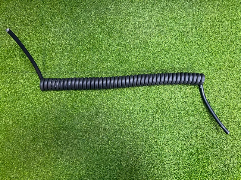 4 Core 2.5sqmm Coiled LSZH Black Power Cable