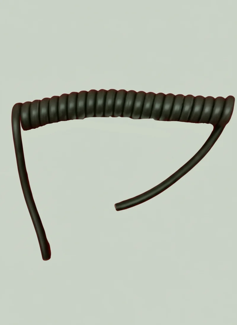 5 Core 1.5sqmm Coiled LSZH Black Power Cable