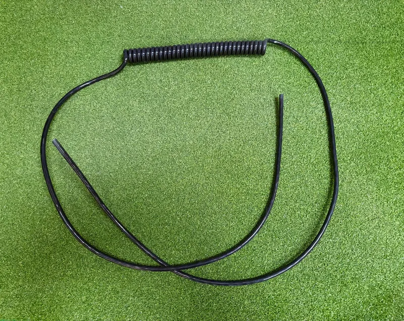 3 Core 1sqmm Coiled Black PUR Cable