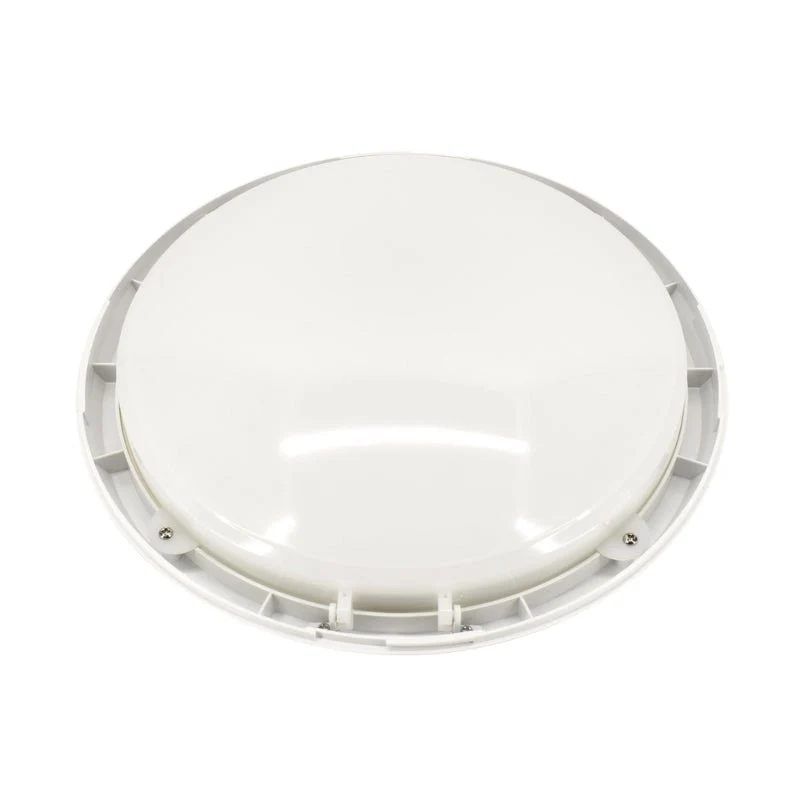 Plafonnier LED 16W Blanc Rond Détecteur de Mouvement IP66 Batterie de secours