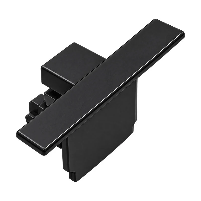 Embout de Fermeture pour Rail Encastrable Triphasé Noir