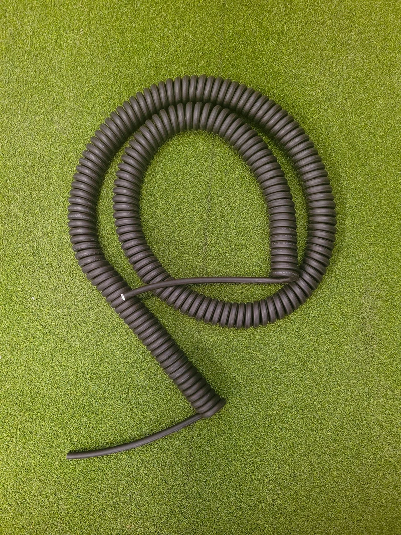 3 Core 1.5sqmm Coiled Black LSZH Cable