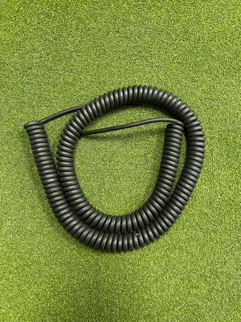 3 Core 1.5sqmm Coiled Black LSZH Cable