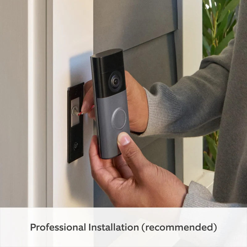 Ring Videoporteiro Wired Video Doorbell (2ª Gen) - Videotimbre 2K WiFi