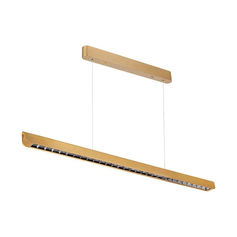 Suspension Linéaire LED 36W CCT Faisceau Concentré 60° Or 120cm