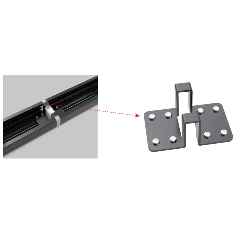 Suspension Linéaire LED 120cm 40W 130lm/W Interconnectable CCT Noir - 3000K/4200K/6400K
