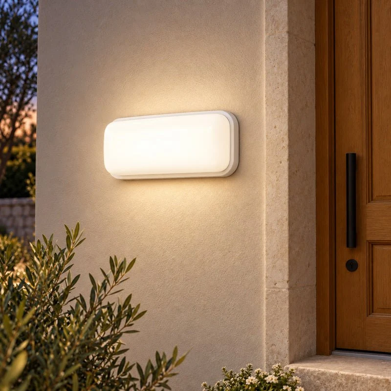 Applique LED Murale 20W Rectangulaire CCT IP65 - 3000K/4200K/6400K - Pack de 10