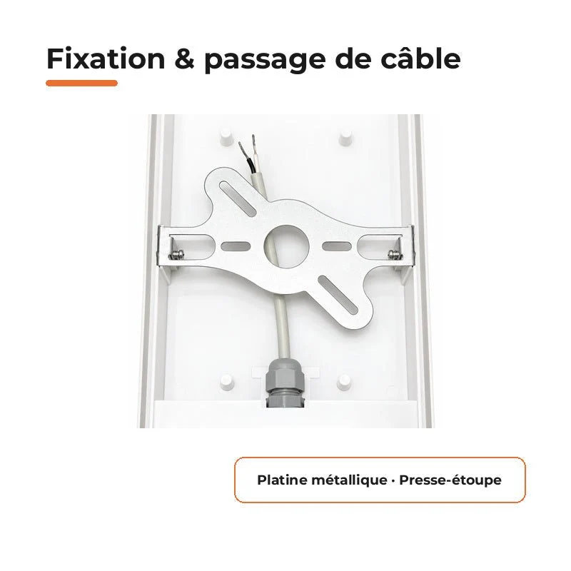 Applique LED Murale 20W Rectangulaire CCT IP65 - 3000K/4200K/6400K - Pack de 10