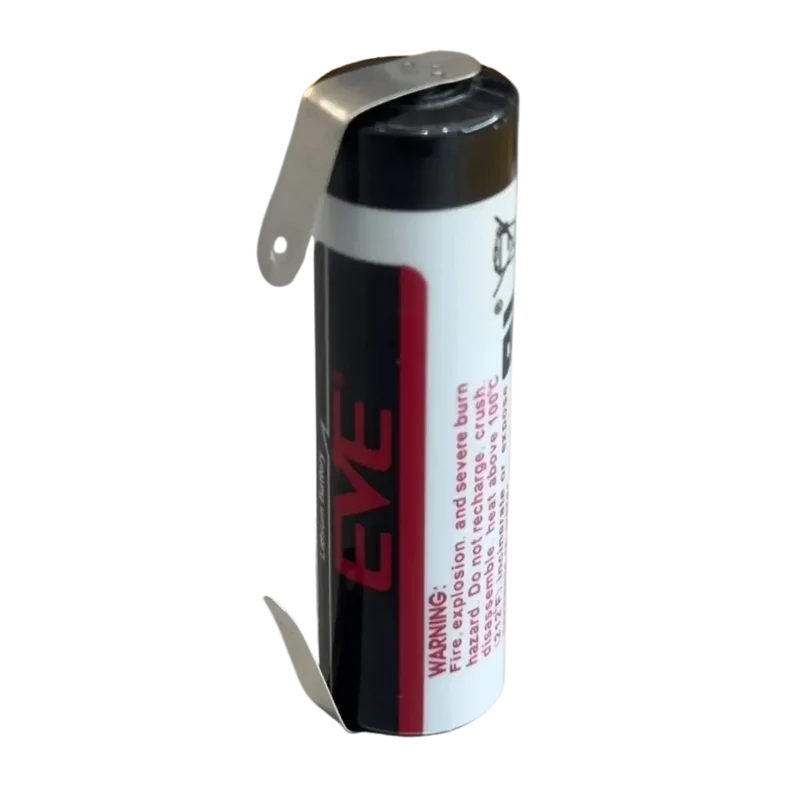 Pile EVE ER14505/T 3.6V 2700mAh Li-SOCl2 - AA à Languettes