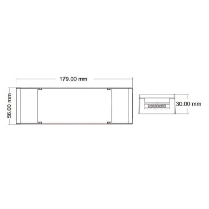 Transformateur LED 220V 24V 75W 3,125A TRIAC Dimmable / Push Dim