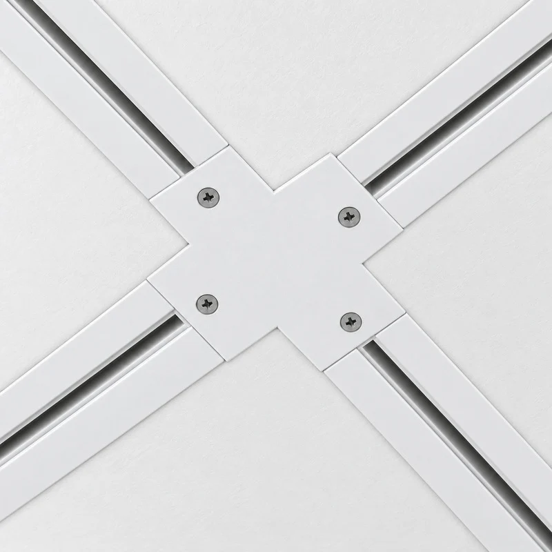 Connecteur X Rail Encastrable Monophasé Blanc