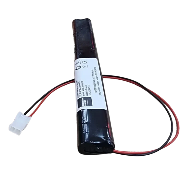 Batterie NiMH 12V 2200mAh volet roulant solaire TOIROL UNAFERM réf 711 compatible