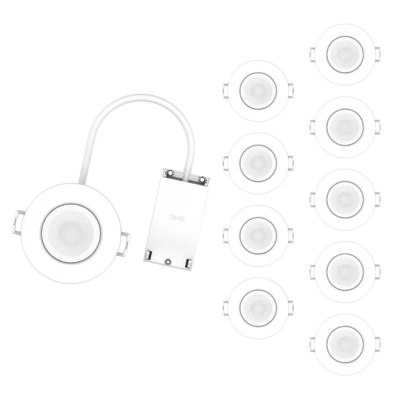 Spot Encastrable 5,4W Dimmable CCT IP65 BLANC RE2020 - 3000K/4000K/6000K - Pack de 24