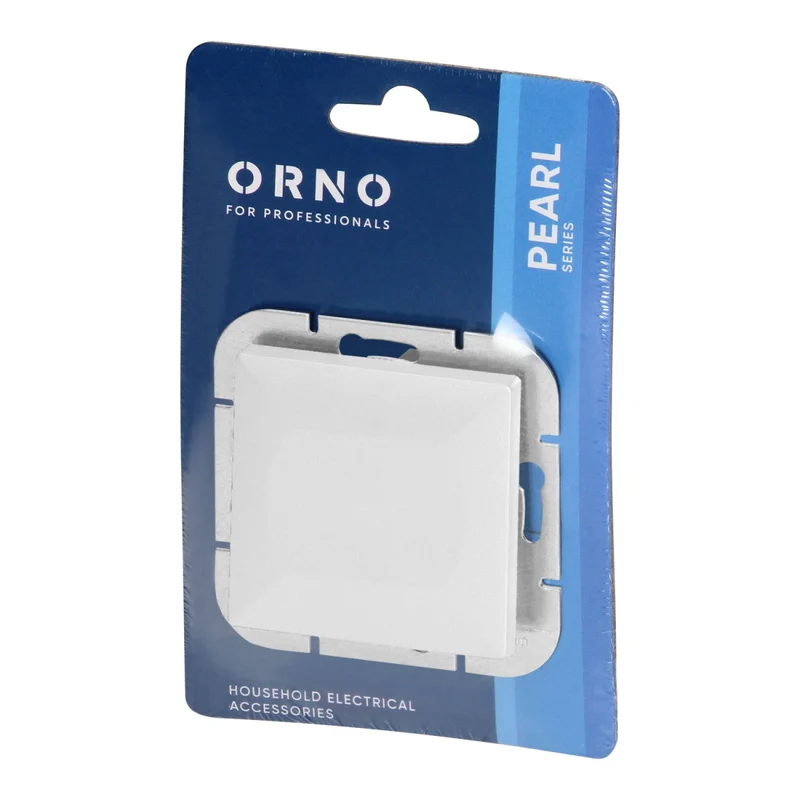Interrupteur Mural Simple Encastré 10A - Blanc mat