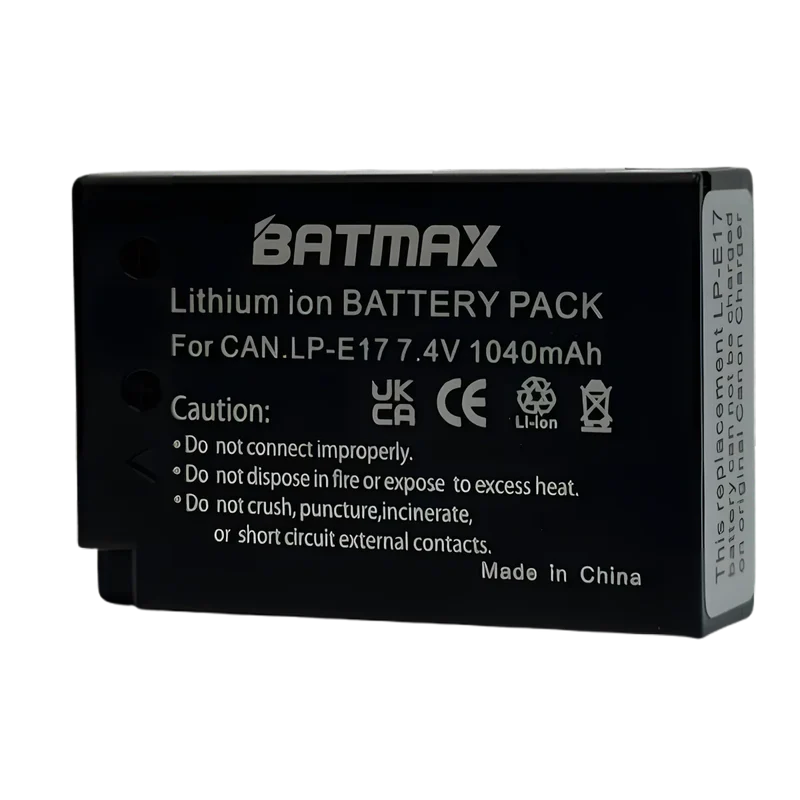 Batterie LP-E17 pour appareil photo Canon R8, R10, R50, R50V