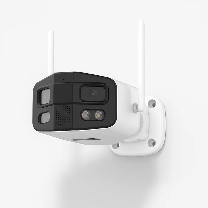 Caméra de surveillance extérieur Grand Angle 180° 4K (8MP) Tuya