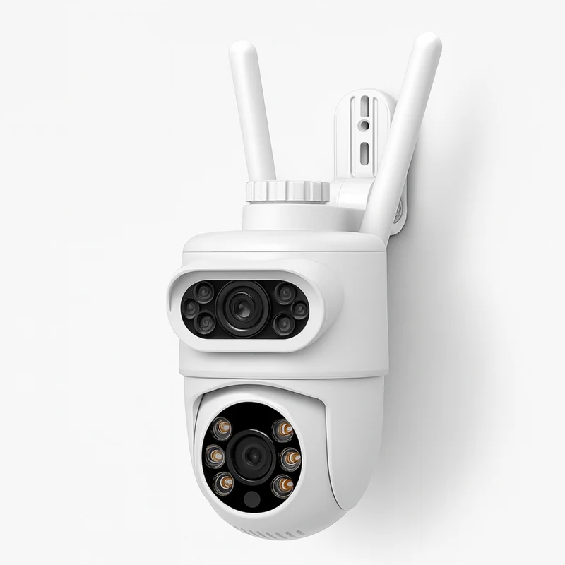 Caméra extérieur PTZ WiFi 4K Double Objectif (8MP) Tuya