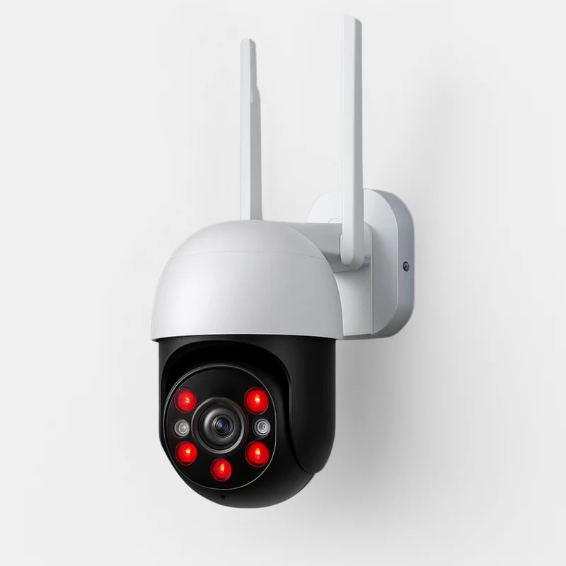 Caméra Extérieur WiFi PTZ 4K Tuya avec Détection IA (8MP)