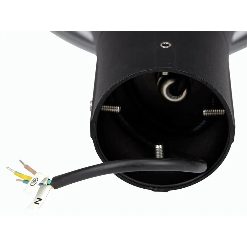 Lampadaire Public LED 30W 150lm/W IP66 Noir