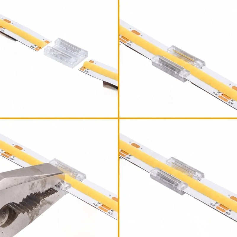 Connecteur Rapide 10mm CCT pour Rubans LED COB CCT