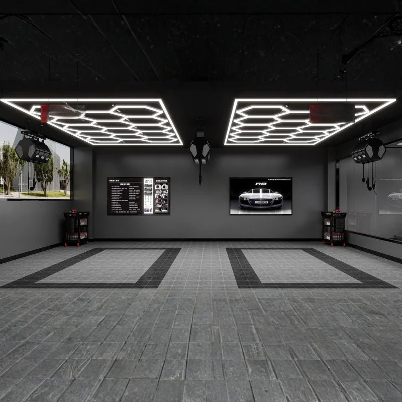 Kit 14 LED Hexagonal 562,5W avec cadre 110lm/w