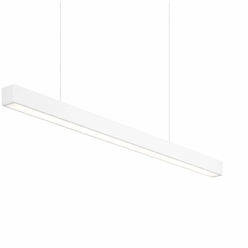 Suspension Linéaire LED 150cm 48W Interconnectable BLANC - Garantie 5 ans