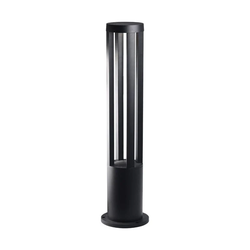 Borne Extérieure LED Design 80cm 220V IP65 Noir 10W