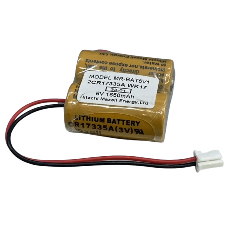 Pile lithium MR-BAT6V1 6V 1650mAh pour Mitsubishi MR-J4