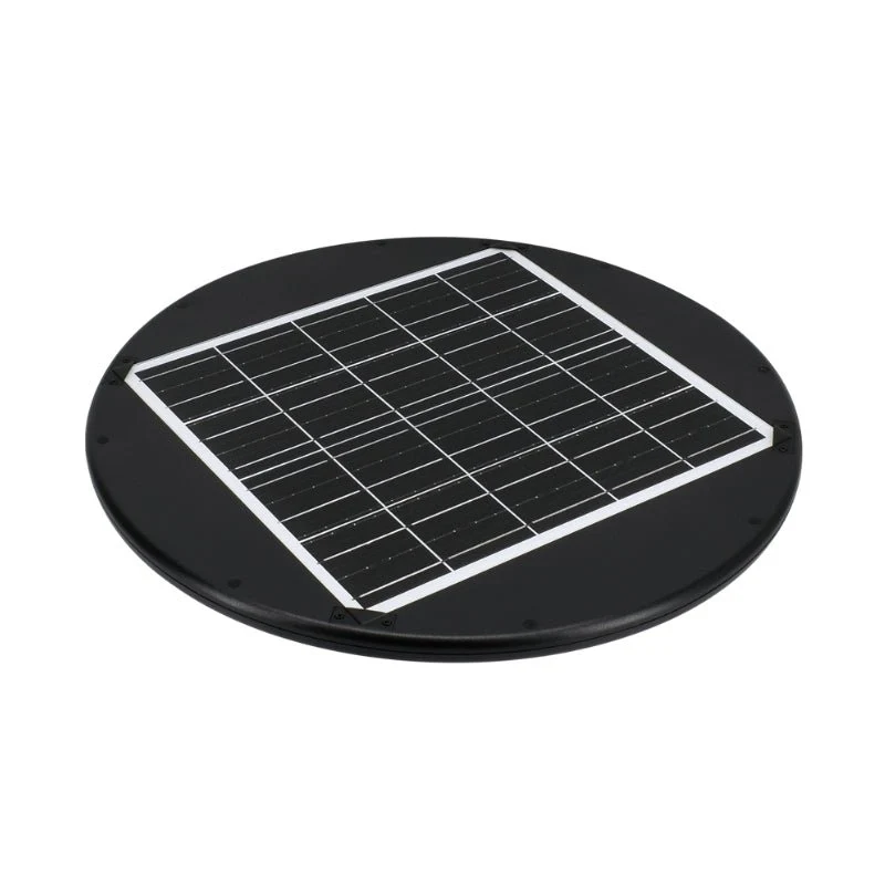 Lampadaire Public Solaire 20W IP65 CCT Noir - 3000K/4000K