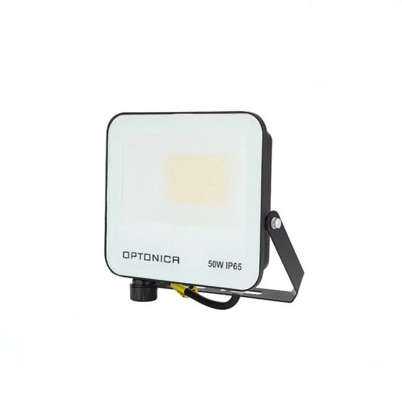 Pack de 10 - Projecteur 50W IP65 CCT Noir - 3000K/4000K/6000K