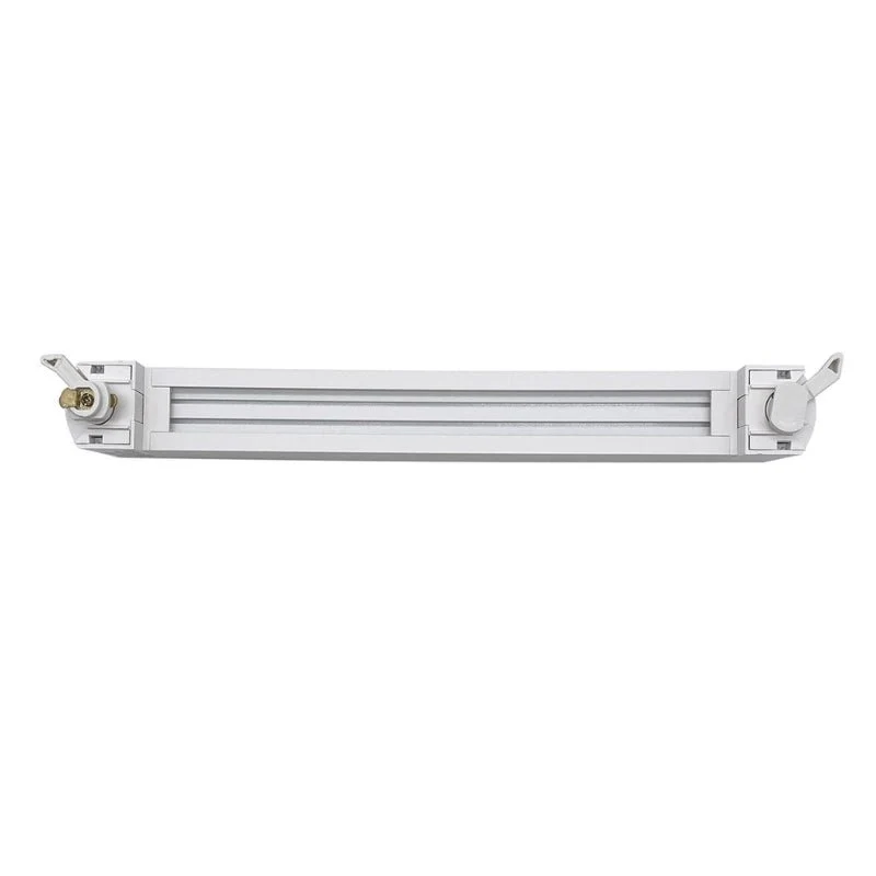 Éclairage sur Rail Linéaire Opaque Monophasé 30W 47cm Blanc