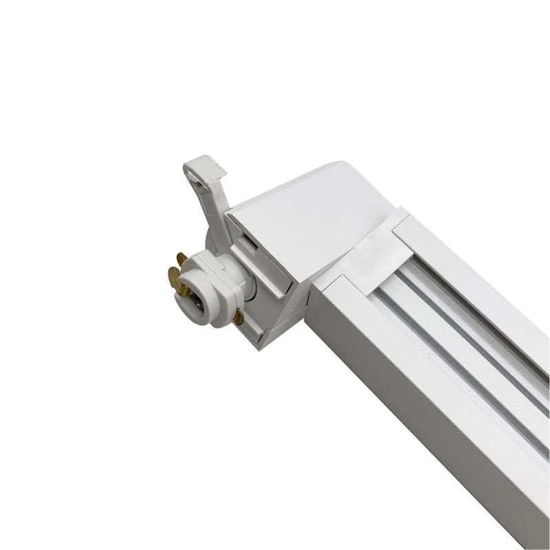 Éclairage sur Rail Linéaire Opaque Monophasé 30W 47cm Blanc