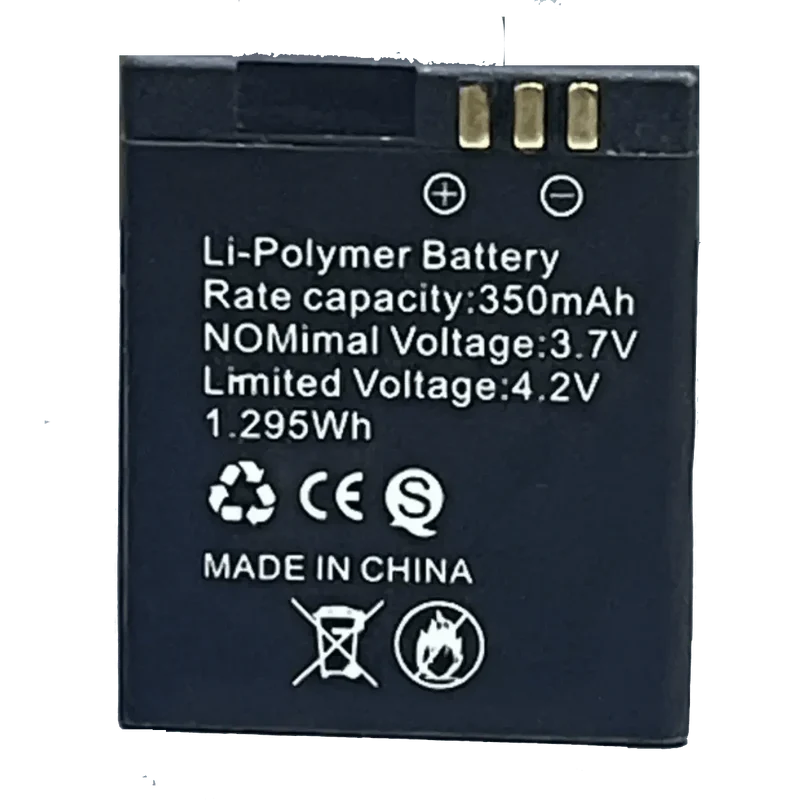 Batterie 3.7V 350mAh pour montre connectée