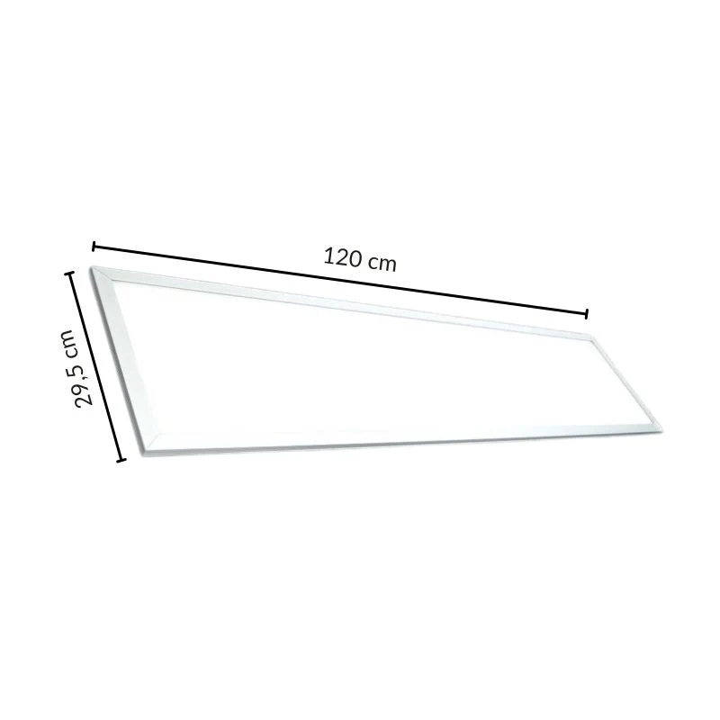 Panneau LED 36W UGR22 120x30cm - Pack de 2