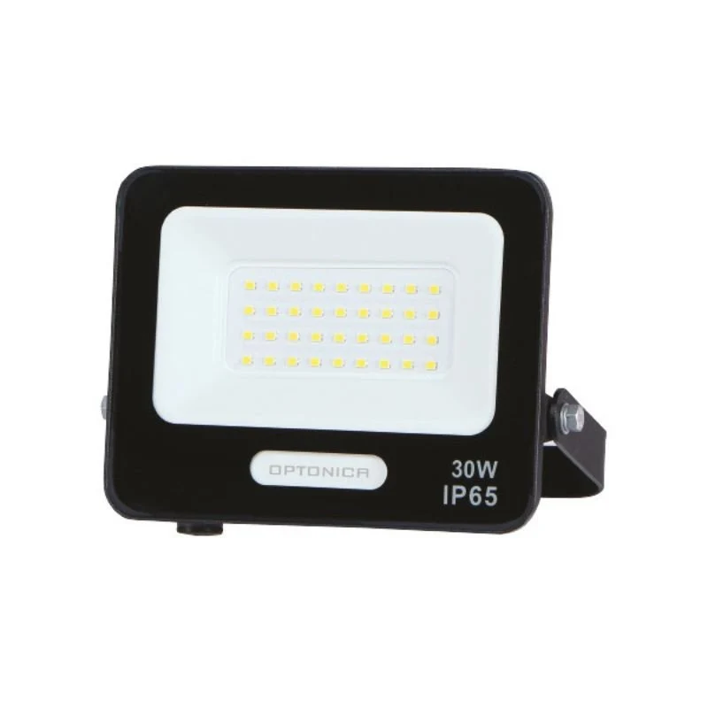 Projecteur LED SMD 30W IP65 2700lm Noir - Câble 15cm