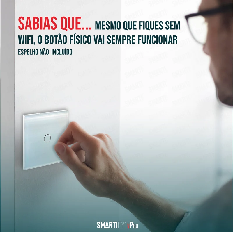 Smartify vPRO Módulo Tomada Inteligente Wifi c/ Medidor de Energia Preto - SYPMTEWFPR
