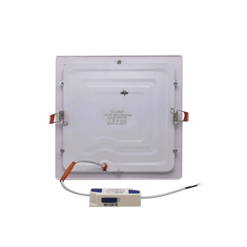 Spot LED Extra Plat Carré 12W Blanc CCT - 3000K/4000K/6000K