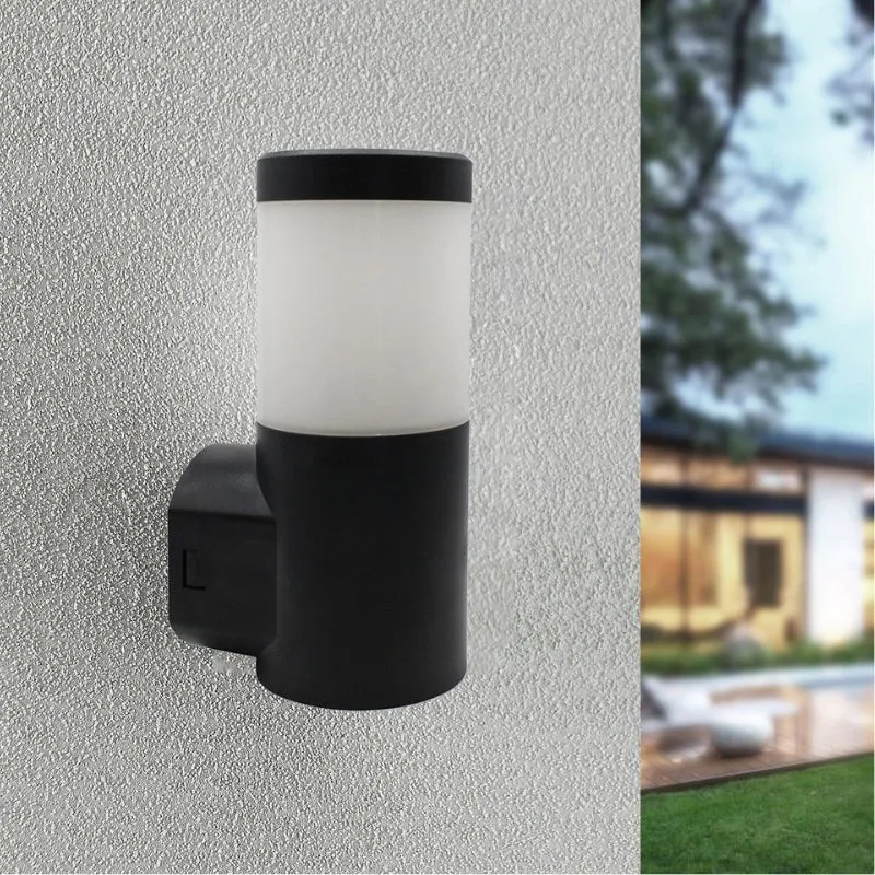 Applique Murale Extérieur Jardin Cylindre IP65 pour Ampoule E27