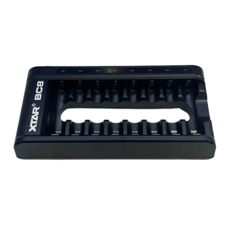Chargeur de batteries AA/AAA 1.2V et 1.5V, 8 emplacements