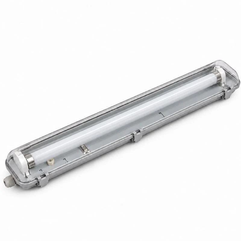 Kit de Réglette LED IP65 + Tube Néon LED 150cm T8 22W
