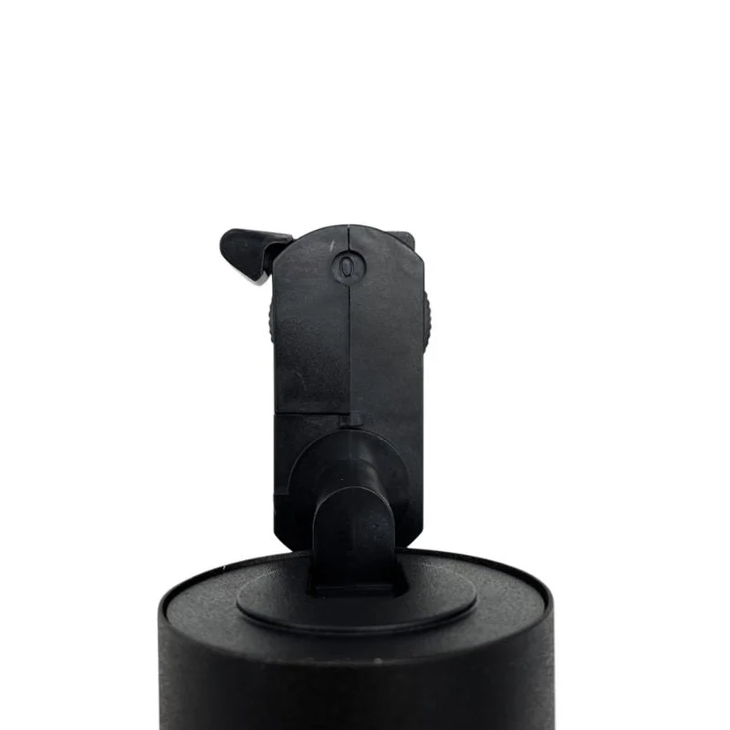 Spot LED sur rail 80° Triphasé NOIR pour ampoule GU10 - Pack de 5