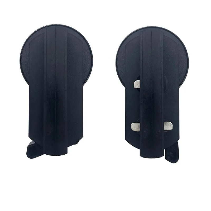Spot LED sur rail 80° Monophasé NOIR pour ampoule GU10 - Pack de 5