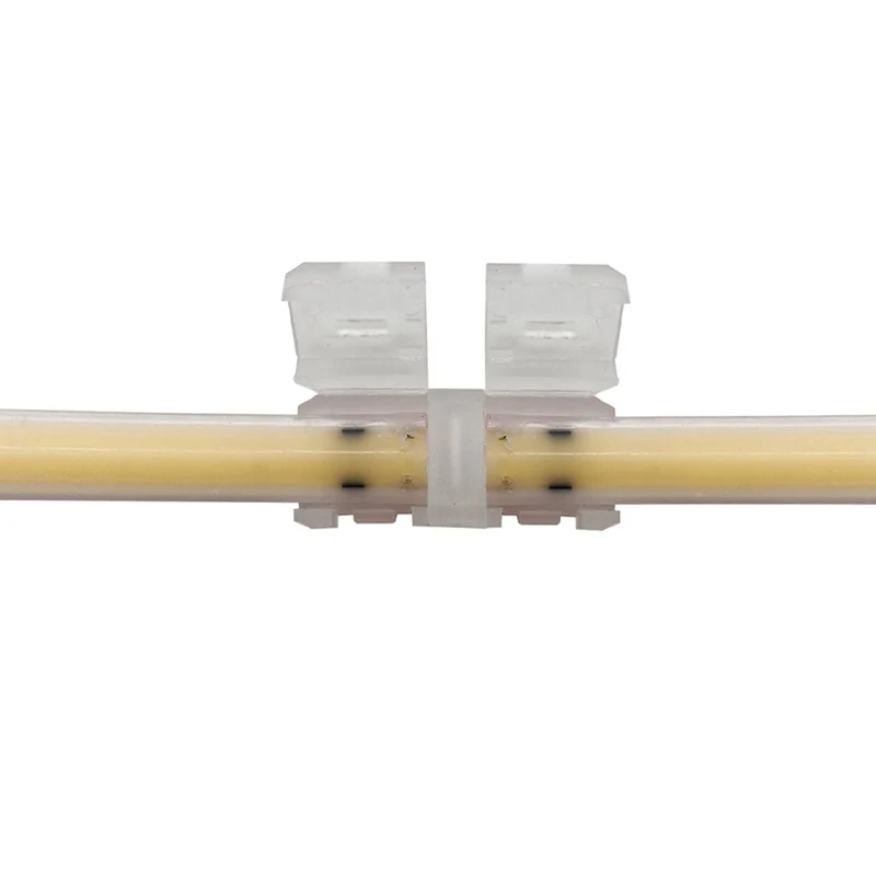 Connecteur Droit 10mm pour Ruban LED COB 220V AC 432LED/m