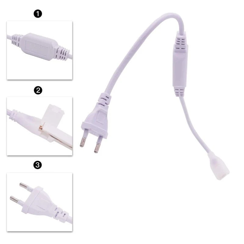 Connecteur Électrique pour Ruban LED COB 220V 432LED/m